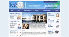 Desktop Screenshot of morrillinsurancegroup.com